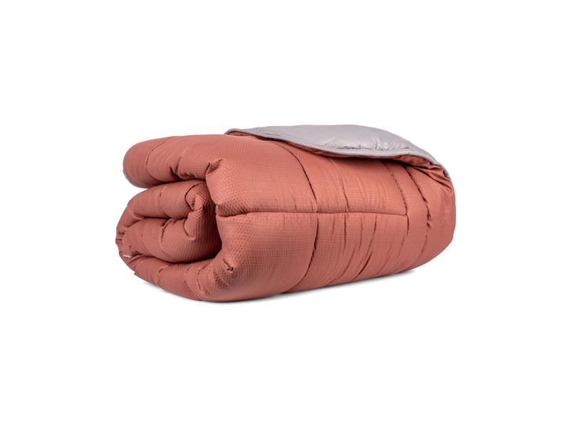 Πάπλωμα Υπέρδιπλο (220X240) Mcdecor Max Comfort Κεραμιδί Γκρί