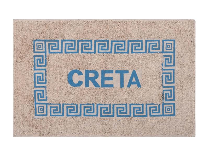 Πατάκι μαίανδρος Κρήτη (40cm x 60cm) σιέλ