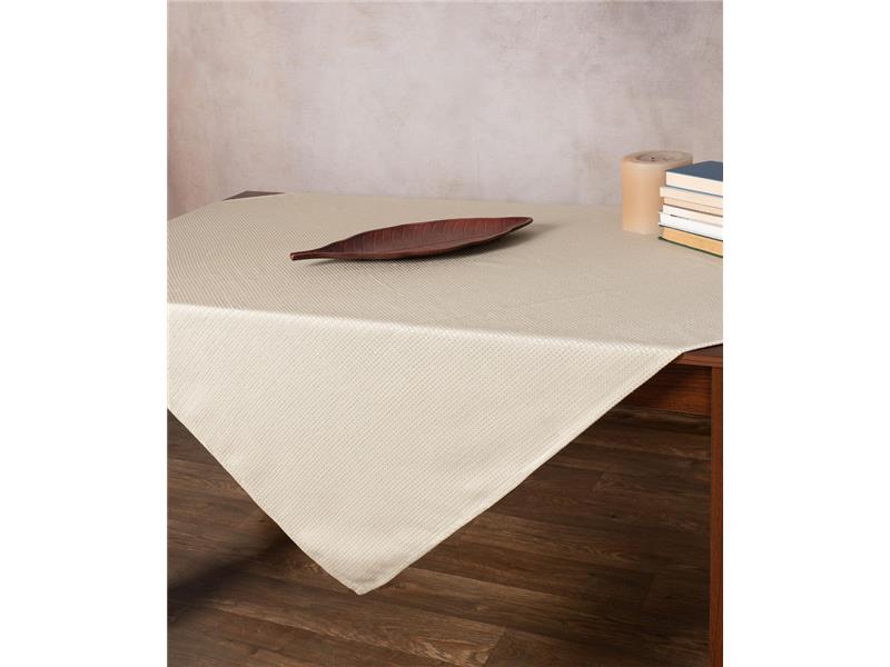 Τραπεζοκαρέ NELLY (135cm x 135cm) μπέζ