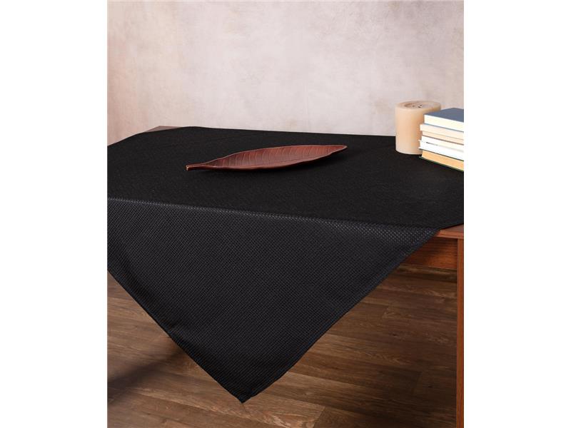 Τραπεζοκαρέ NELLY (135cm x 135cm) μαύρο
