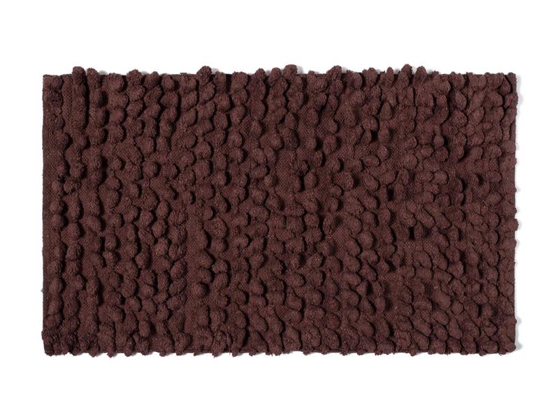 Πατάκι μπάνιου γαριδάκι (50cm x 80cm) καφέ