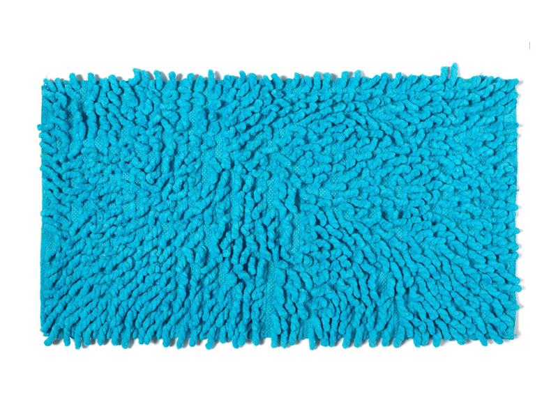 Πατάκι μπάνιου γαριδάκι (50cm x 80cm) σιέλ