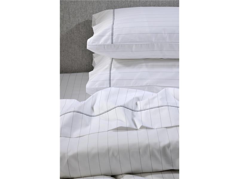 Σετ Παπλωματοθήκη Down Town 600 κλωστές ριγέ 