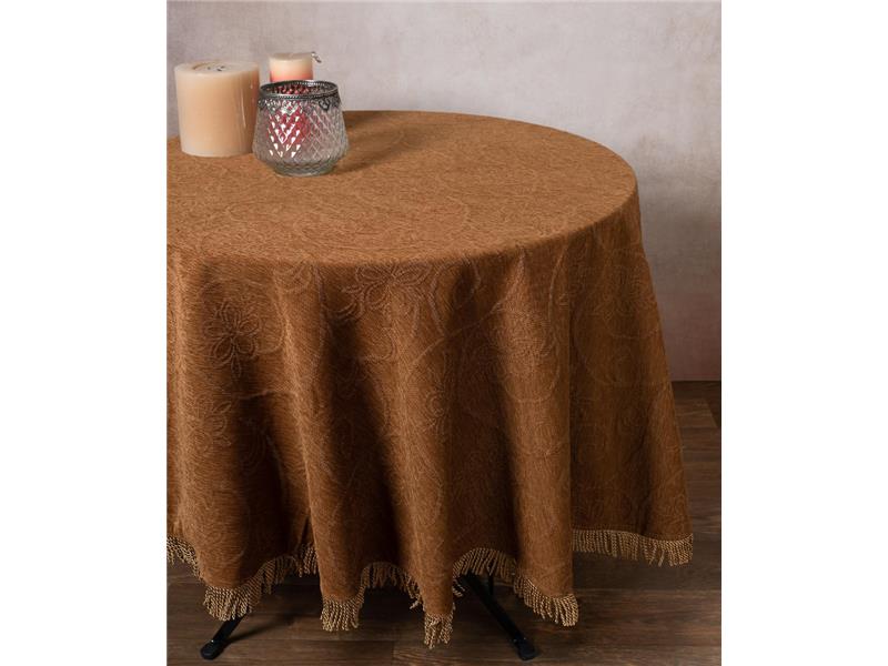 Σενίλ ροτόντα 055 (175cm) καφέ