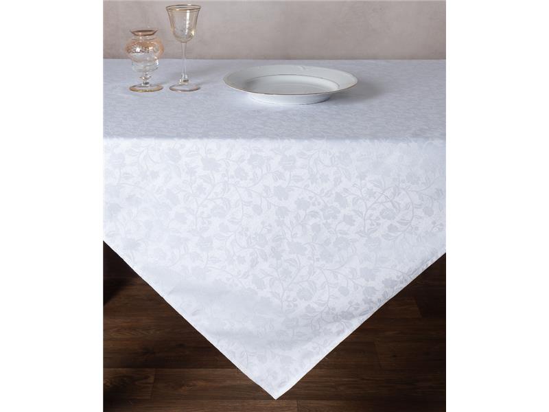 Ζακάρ καρέ 1010 (85cm x 85cm) λευκό