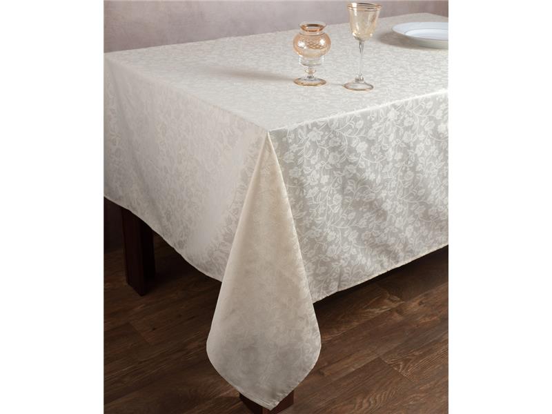 Ζακάρ τραπεζοκαρέ 1010 (135cm x 135cm) μπέζ