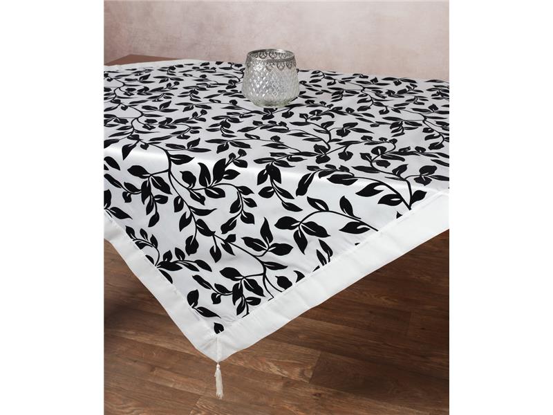 Σατέν καρέ 081 (85cm x 85cm) λευκό