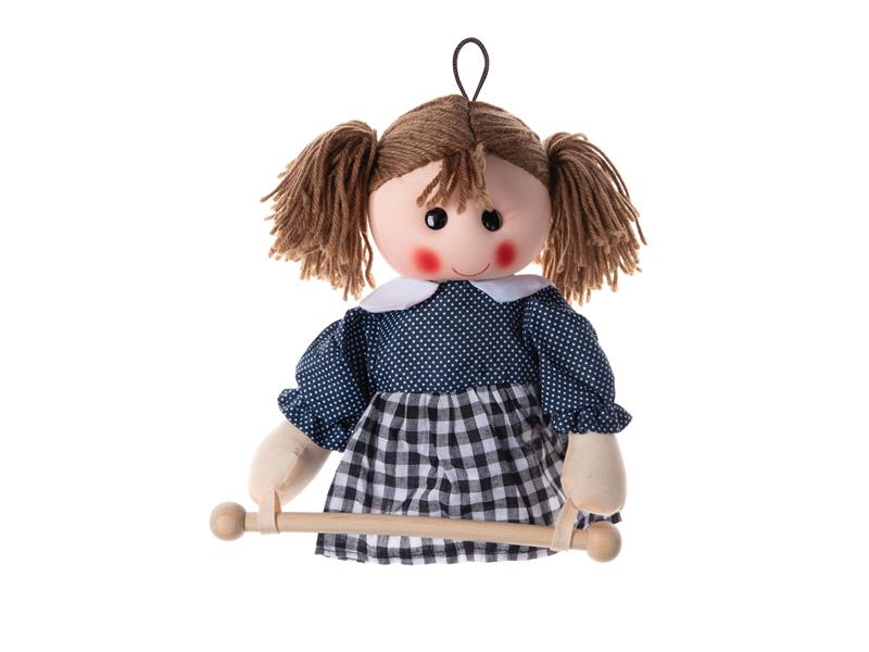 Κούκλα Rail κρεμαστράκι (25cm x 15cm) jean