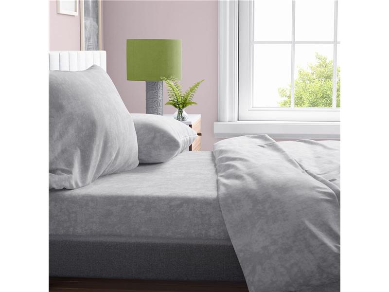 ΣΕΝΤΟΝΙΑ ΣΕΤ 3 τεμ Shadow 21 160X240 Light Grey Cott/Pol 70/30