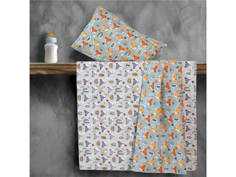 LINO ΣΕΤ ΣΕΝΤΟΝΙΑ FOX GREY 120Χ170