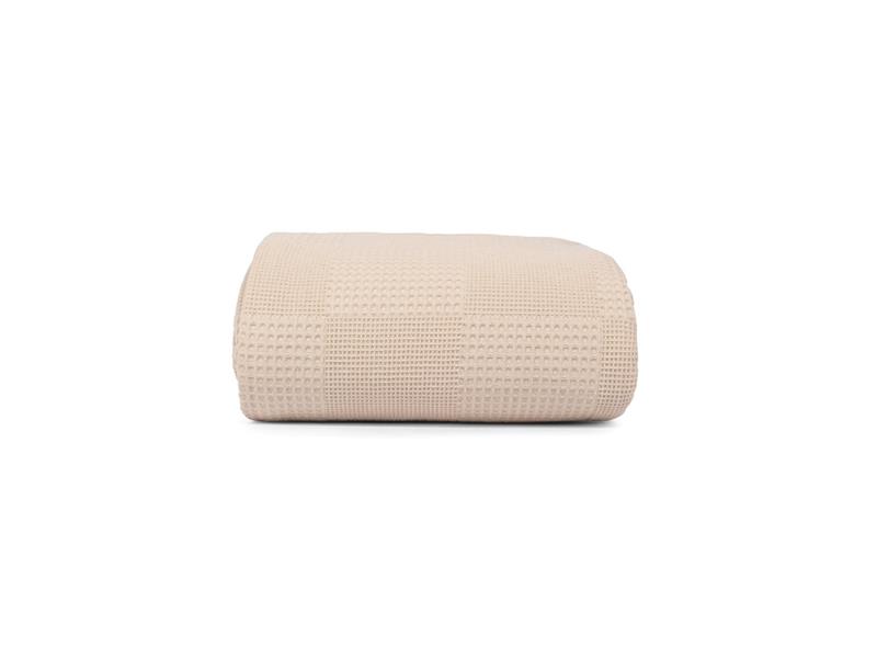 Κουβέρτα Πικέ Bebe (100X105) Mcdecor Beige
