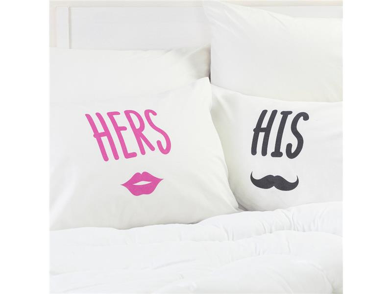 Ζεύγος Μαξιλαροθήκες His&Hers