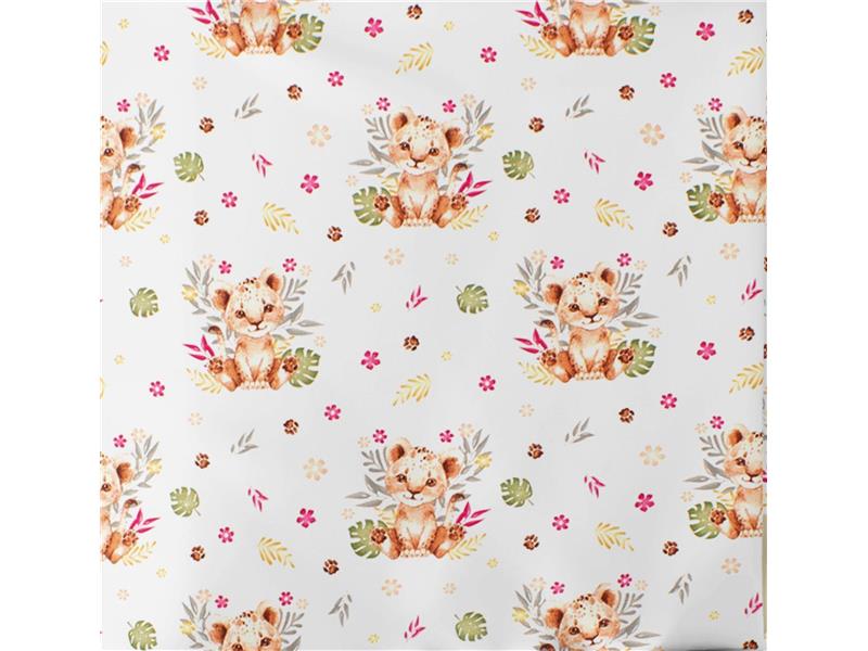 ΣΕΝΤΟΝΑΚΙ ΛΙΚΝΟΥ bebe Lion Cub 530 80X110 Beige Cotton 100%