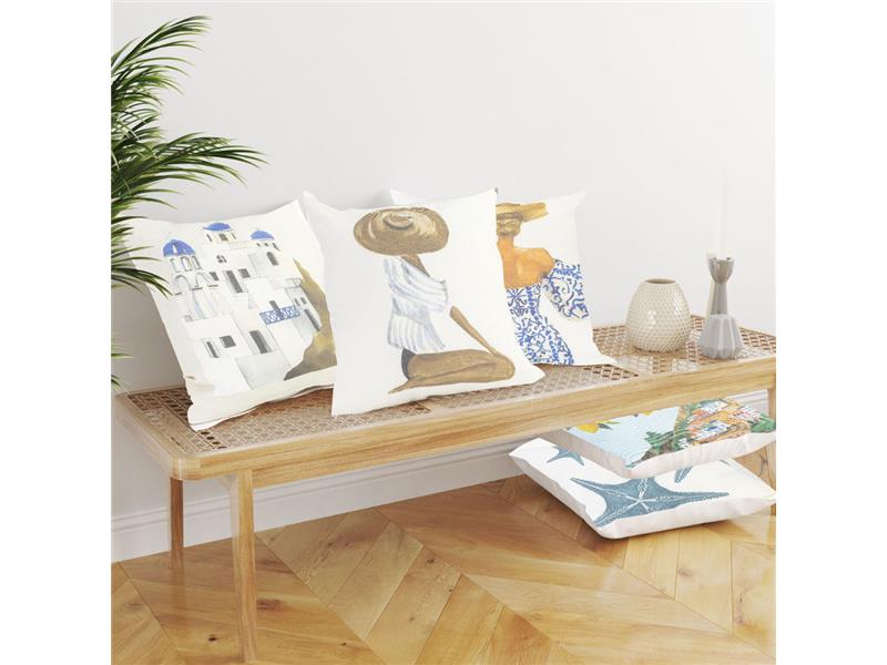 Μαξιλάρι Διακοσμητικό Printed Σχέδιο 55