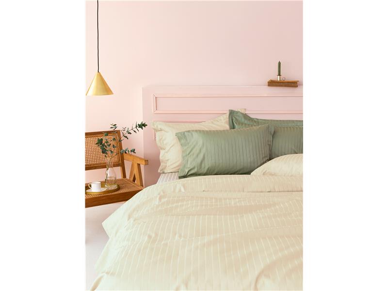 Μεμονωμένο σεντόνι Palamaiki Sateen Riga Cream