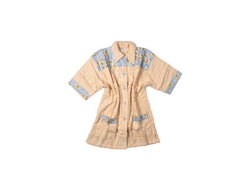 ΜΠΟΥΡΝΟΥΖΙ MINI Γυναικείο με γιακά Salmon L 500 gsm 100% Cotton