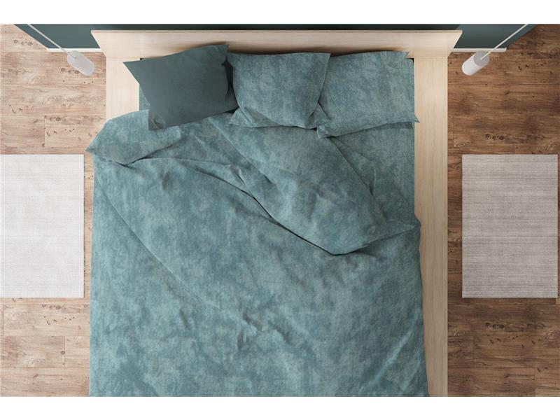 ΠΑΠΛΩΜΑΤΟΘΗΚΗ Premium Shadow 616 220X240 Petrol 100% Cotton