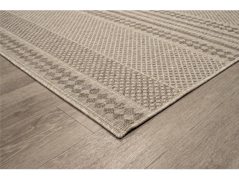 ΧΑΛΙ ETHNIK  202668C BROWN/CARAMEL BEIGE - 160X230  NewPlan