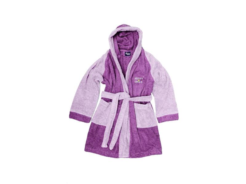 ΜΠΟΥΡΝΟΥΖΙ HAPPY SMILE kids Cotton 100% Dark Lila
