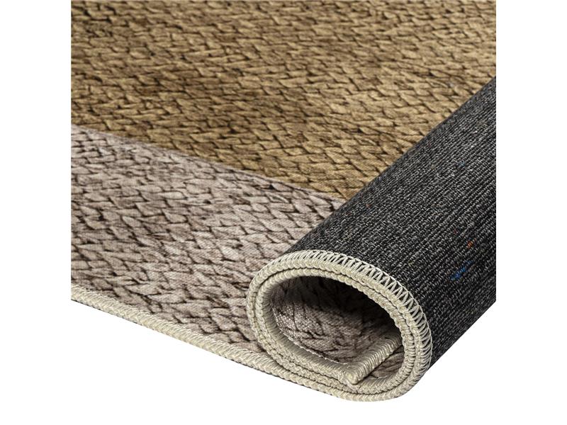 Χαλί Jute Art 9131-Yellow Μπεζ,Κίτρινο  
