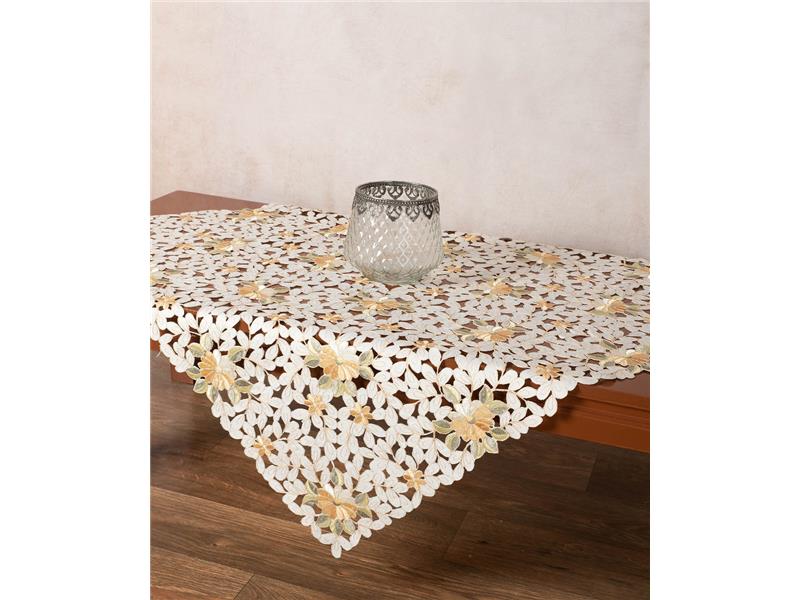 Σατέν κοφτό τραπεζοκαρέ (135cm x 135cm) 8205