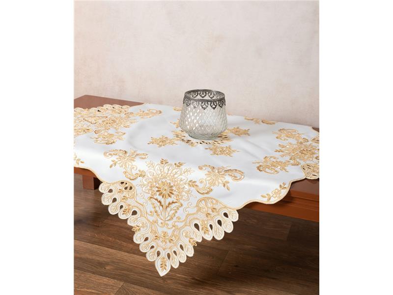 Σατέν κοφτό τραπεζοκαρέ (135cm x 135cm) 428