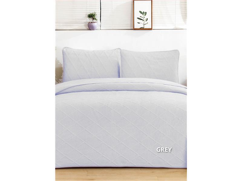 Κουβερλί Σετ Down Town Diamond Grey