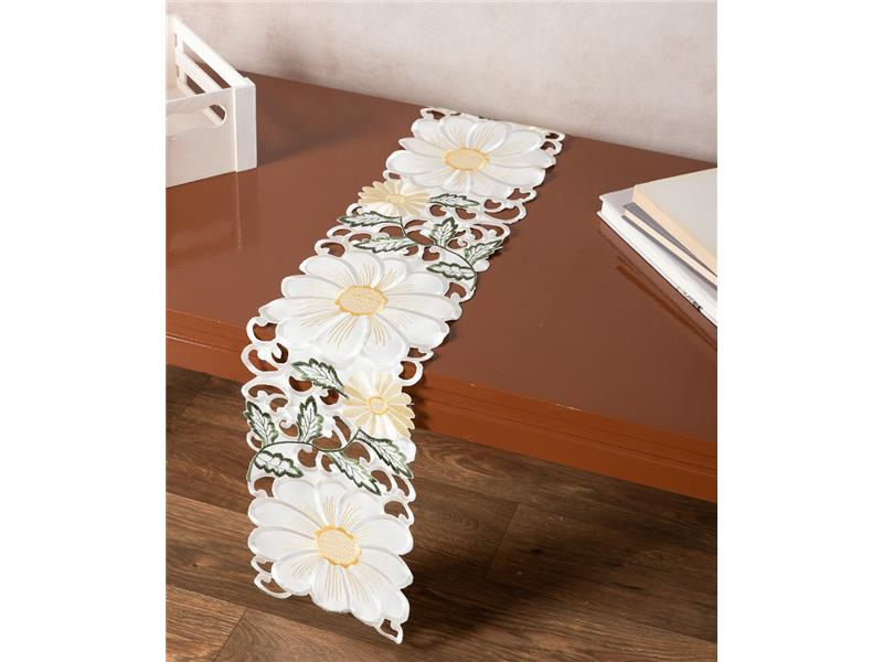 Σατέν κοφτή τραβέρσα (20cm x 150cm) 291κίτρινο