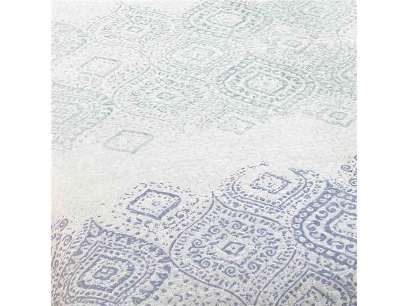 LINO ΚΟΥΒΕΡΛΙ SERY WHITE-GREY 220X240