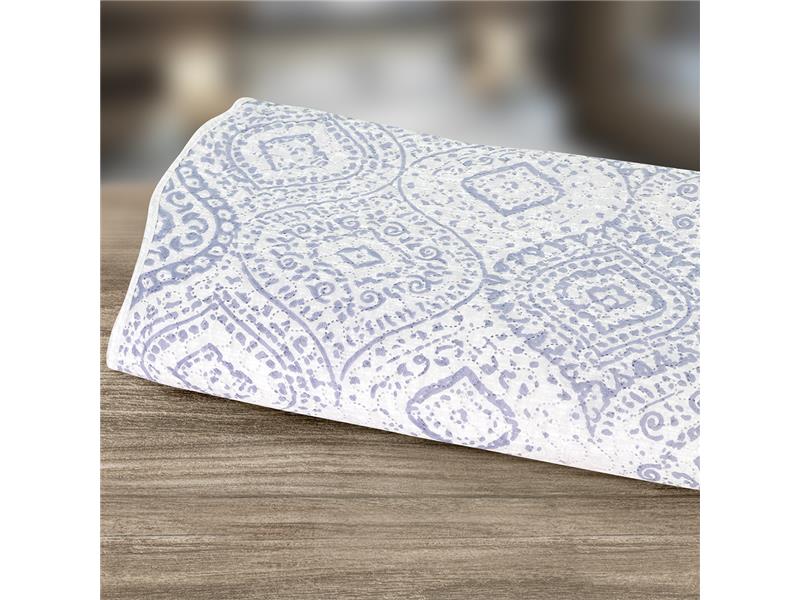 LINO ΚΟΥΒΕΡΛΙ SERY WHITE-GREY 220X240