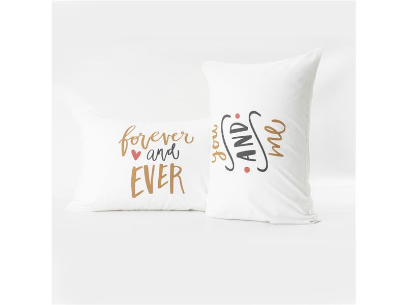Ζεύγος Μαξιλαροθήκες Forever
