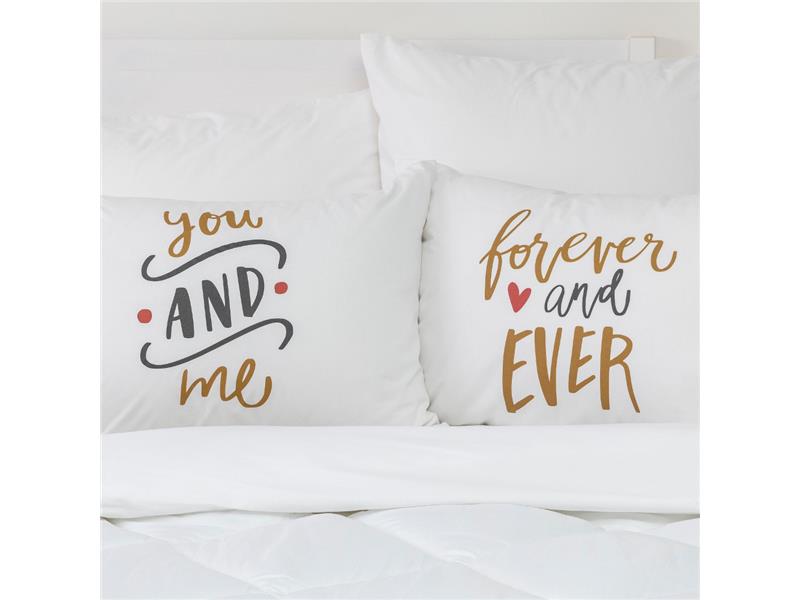 Ζεύγος Μαξιλαροθήκες Forever