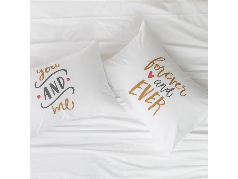 Ζεύγος Μαξιλαροθήκες Forever