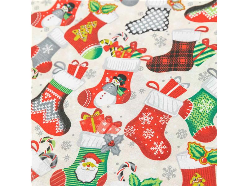 Σεντόνι Σετ 2ΤΜΧ Χριστουγεννιάτικο Μπότες Μονό