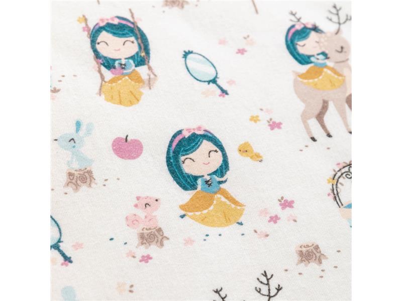 Σεντόνια Κούνιας Φανελένιο Σετ Πριγκίπισσα