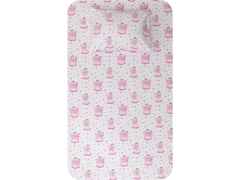 Σεντόνια Κούνιας Σετ Νεράιδα