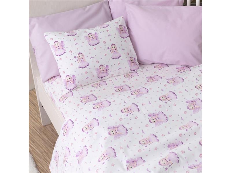 Σεντόνια Κούνιας Σετ Νεράιδα