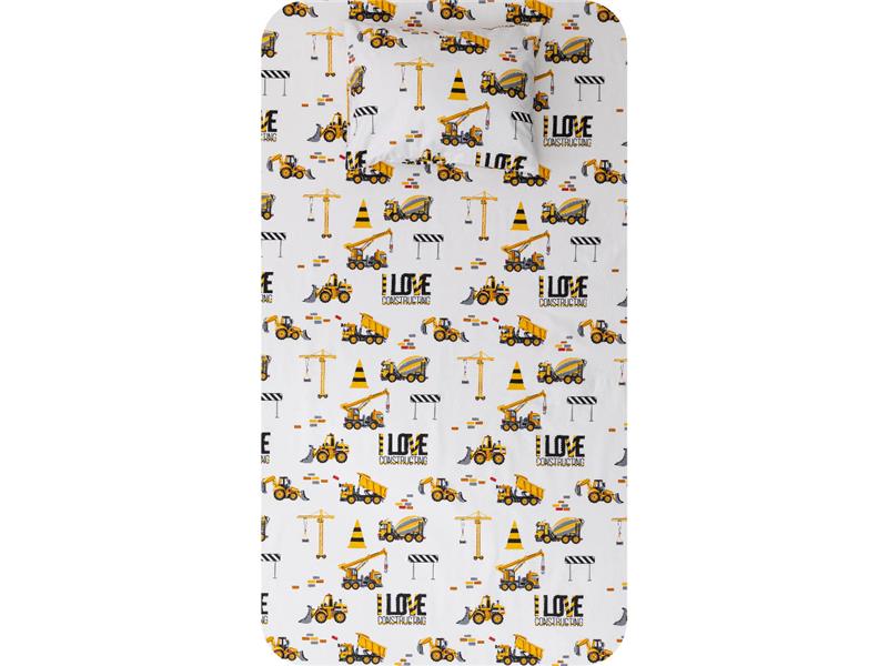 Σεντόνια Κούνιας Σετ Construction