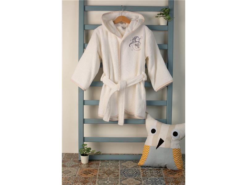 ΜΠΟΥΡΝΟΥΖΙ Με Κέντημα bebe Dreaming Elephant 168 SIZE:04 Λευκό 100% Cotton