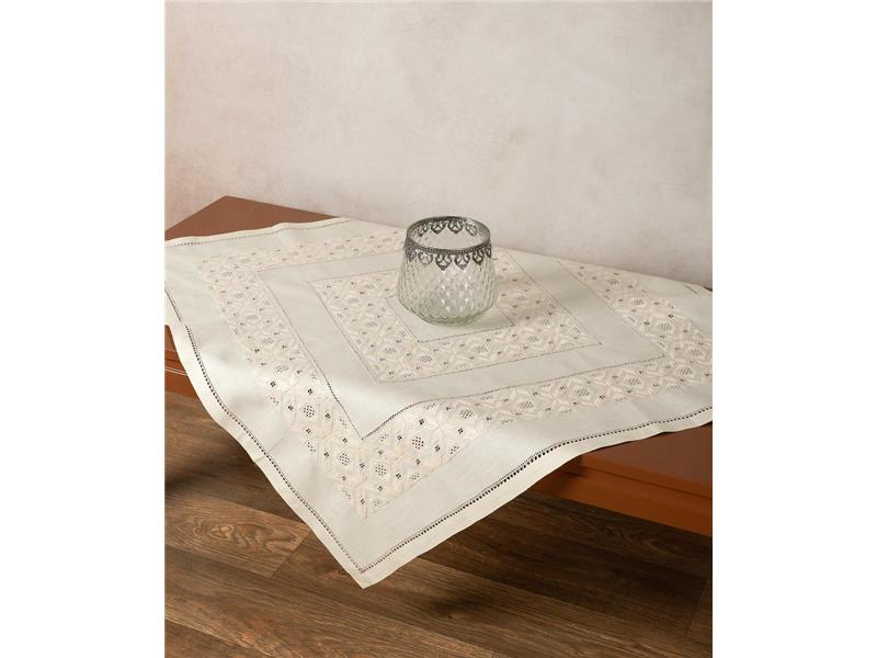 Χειροποίητο καρέ HF290 (90cm x 90cm) μπέζ