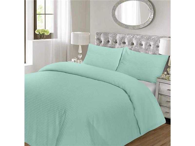 LINO ΠΑΠΛΩΜΑ BASKO STRIPE MINT 220X240