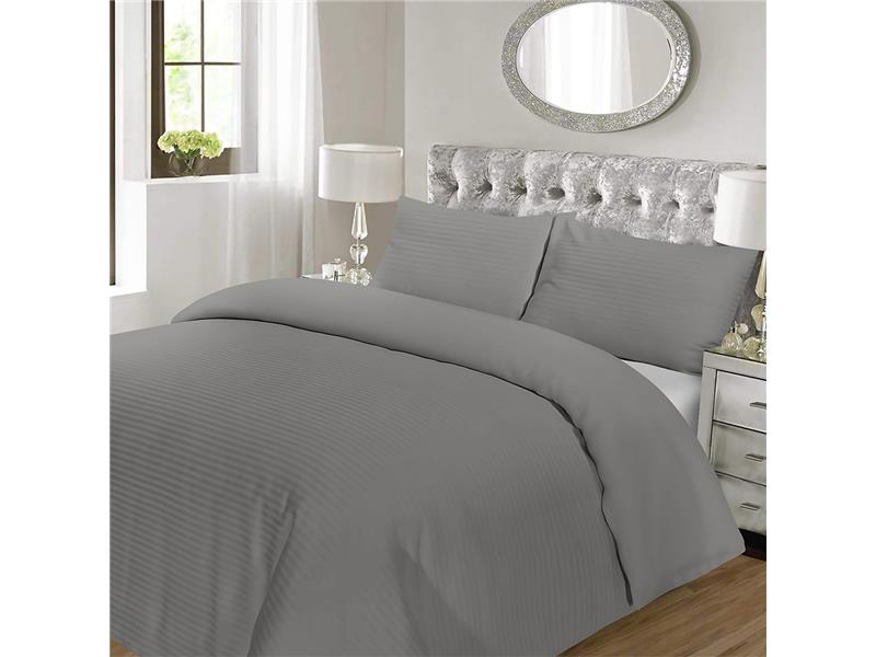 LINO ΠΑΠΛΩΜΑ BASKO STRIPE DGREY 220X240