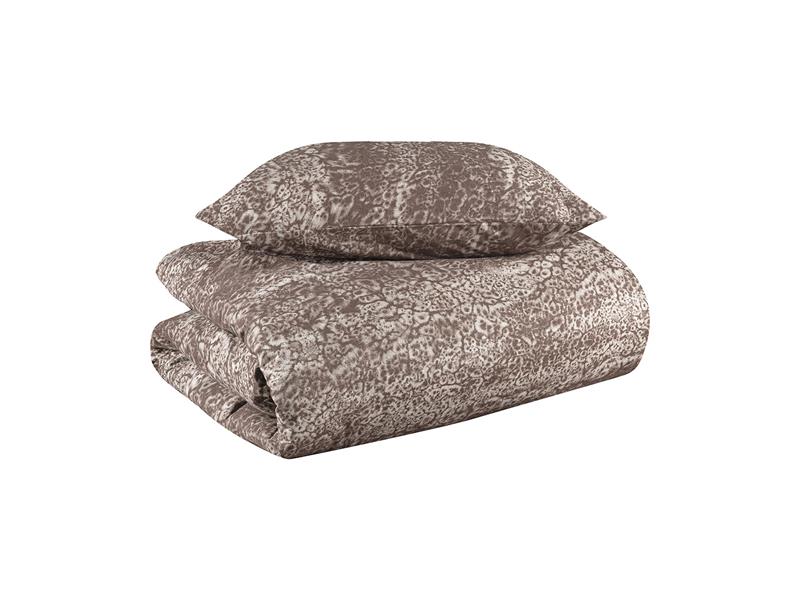Σετ σεντόνια φανελένια King Size με λάστιχο Coco Art 12127 185x200+32 Εμπριμέ  