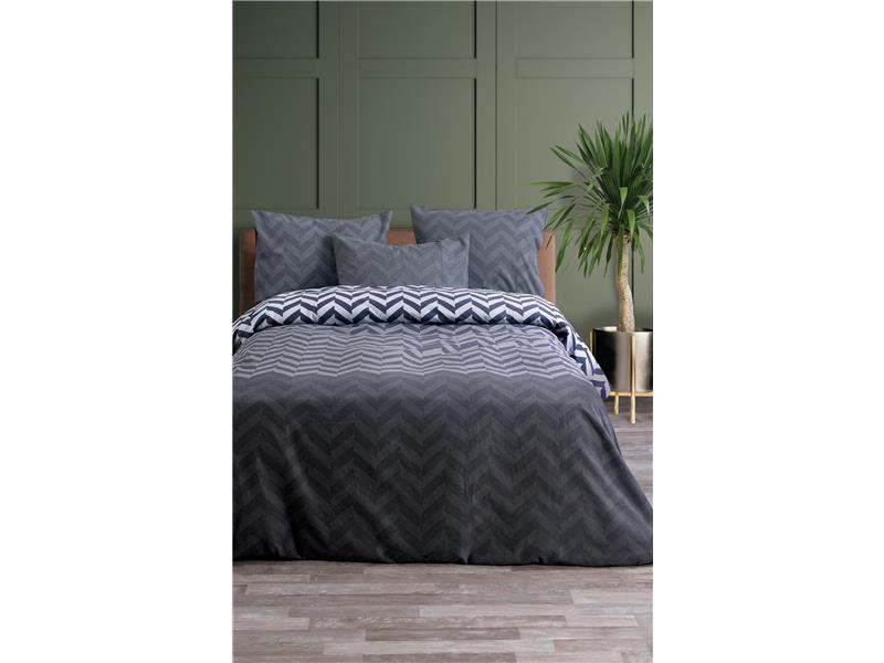 Σετ σεντόνια Φανελένια Makis Tselios Zic Zac Grey