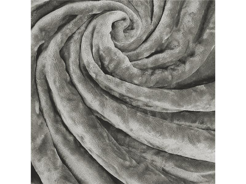 LINO ΚΟΥΒΕΡΤΑ VELLUT GREY 220X240