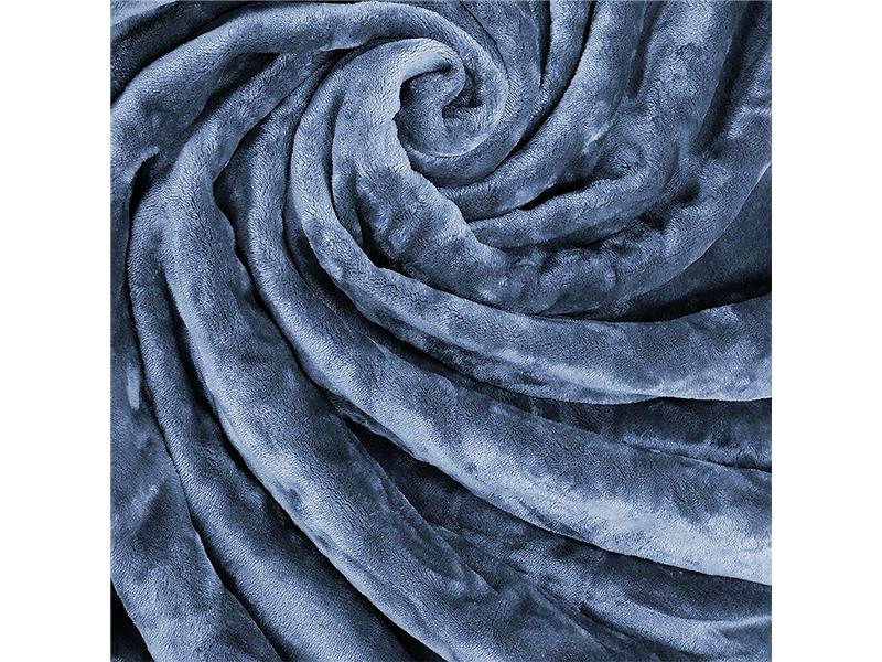 LINO ΚΟΥΒΕΡΤΑ VELLUT BLUE 160X220