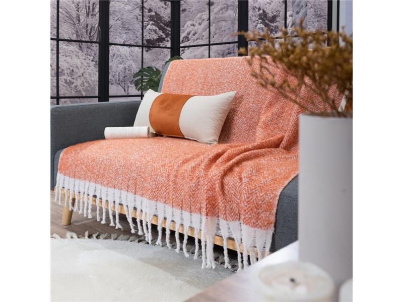 Ριχτάρι-Κουβέρτα Καναπέ Mohair 05