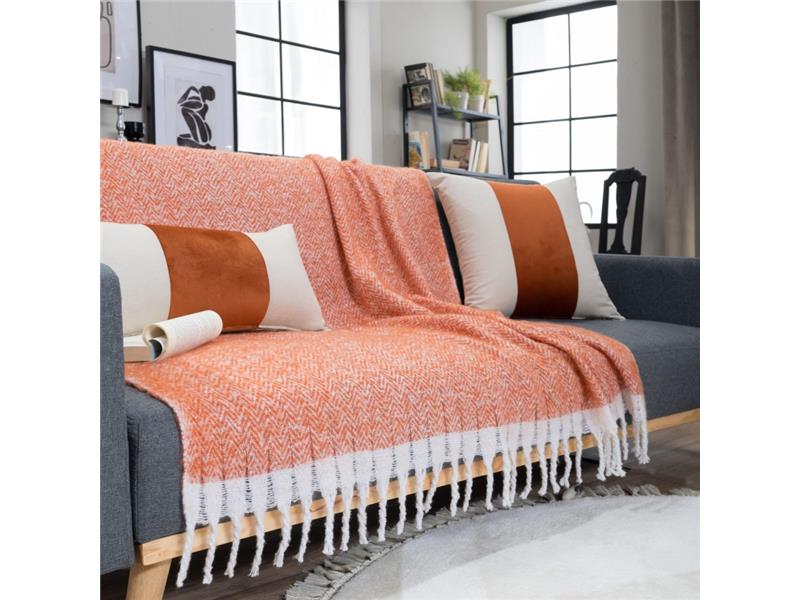 Ριχτάρι-Κουβέρτα Καναπέ Mohair 05