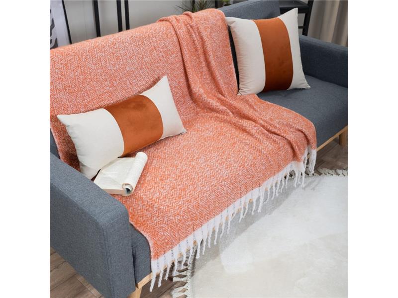 Ριχτάρι-Κουβέρτα Καναπέ Mohair 05