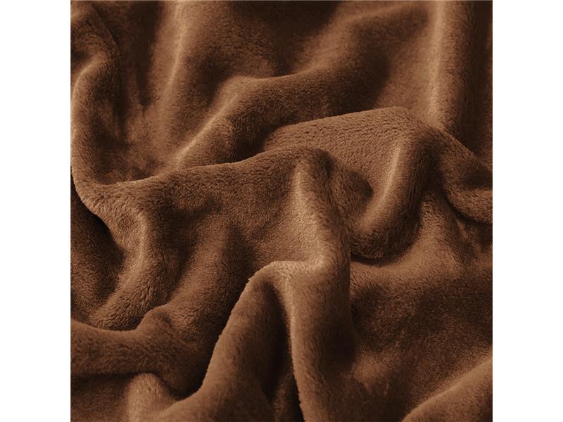 LINO ΚΟΥΒΕΡΤΑ ΒΕΛΟΥΤΕ PELLO BROWN 220X240